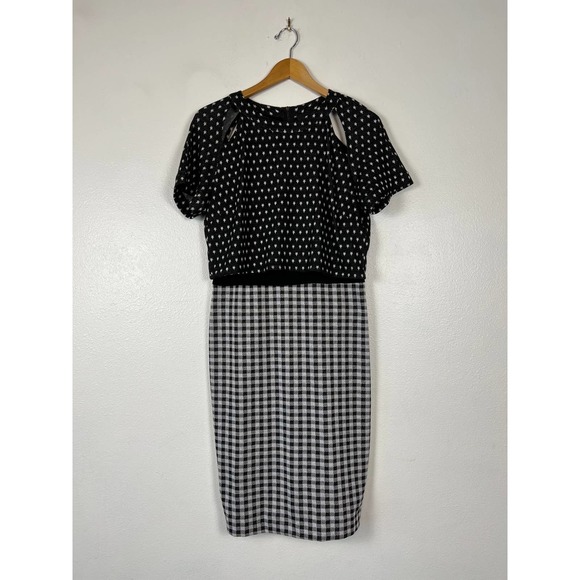 Greylin Stars and Checkered Dress size L - Picture 4 of 9